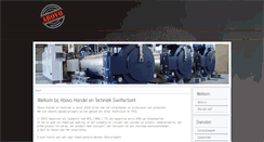 Desktop Screenshot of abovohandelentechniek.nl